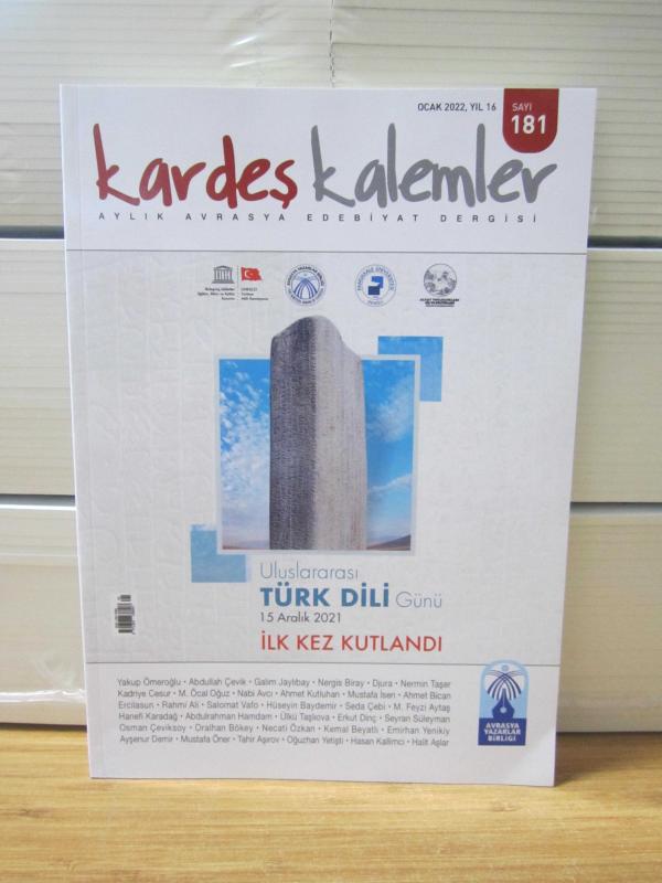 Kardeş Kalemler Dergisi - Sayı 181 - Ocak 2022
