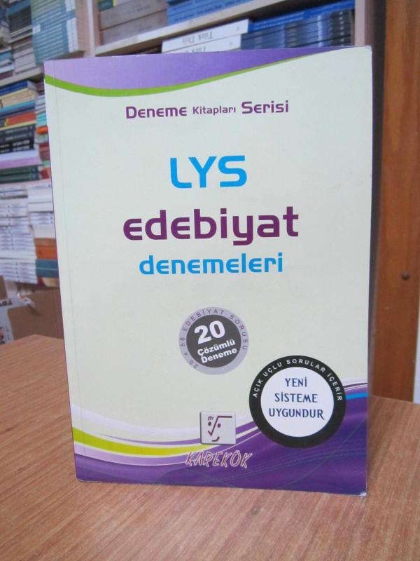 KAREKÖK Deneme Kitapları Serisi LYS Edebiyat Denemeleri 20 Çözümlü Deneme