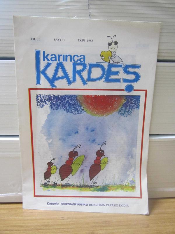KARINCA KARDEŞ (Karınca Kooperatif Postası Dergisi Eki) - Yıl 1 Sayı 1 - Ekim 1988