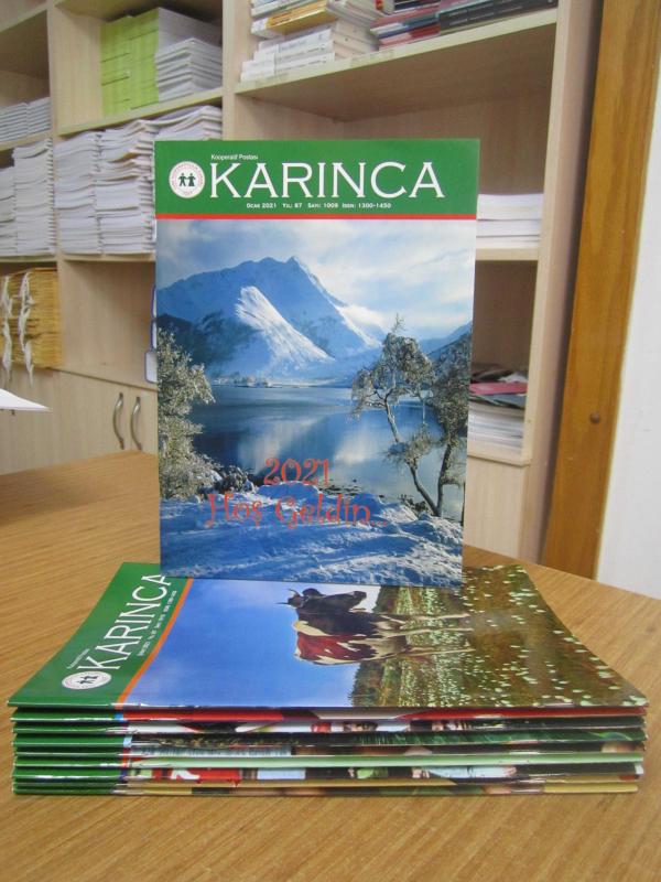 Karınca Kooperatif Postası - 2021 Yılı Tüm Sayılar TAKIM (Sayılar: 1009-1010-1011-1012-1013-1014-1015-1016-1017-1018-1019-1020)