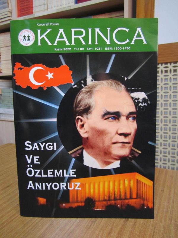 Karınca Kooperatif Postası - Türk Kooperatifçilik Kurumu - Sayı 1031 - Kasım 2022