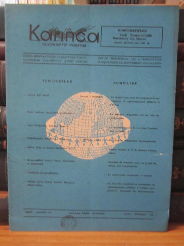 Karınca Kooperatif Postası - Türk Kooperatifçilik Kurumu - Sayı 238 - Ekim 1956
