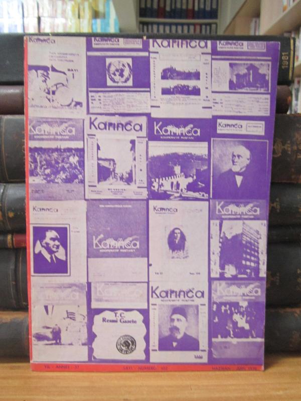 Karınca Kooperatif Postası - Türk Kooperatifçilik Kurumu - Sayı 402 - Haziran 1970