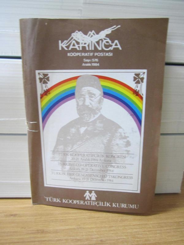 Karınca Kooperatif Postası - Türk Kooperatifçilik Kurumu - Sayı 576 - Aralık 1984