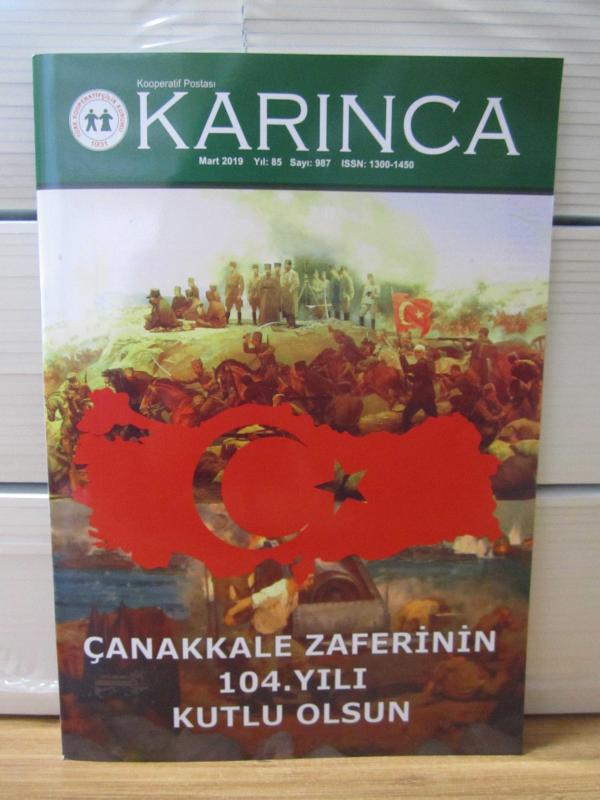 Karınca Kooperatif Postası - Türk Kooperatifçilik Kurumu - Sayı 988 - Nisan 2019