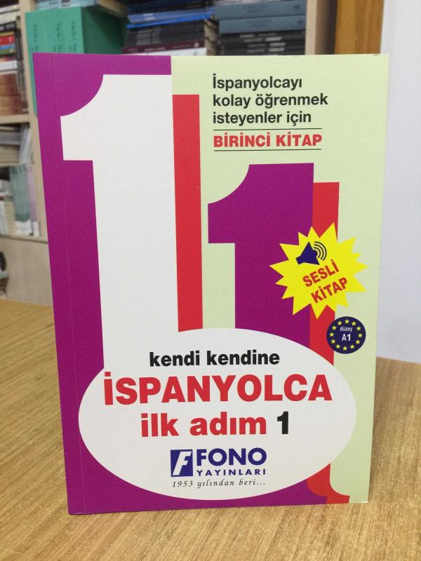 Kendi Kendine İSPANYOLCA İlk Adım 1 Fono Yayınları