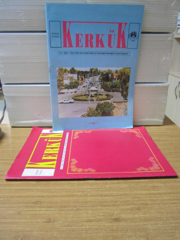 KERKÜK DERGİSİ - İLK 3 SAYI TAKIM (1990-1991) - Irak Türkleri Kültür ve Yardımlaşma Derneği Ekrem Pamukçu