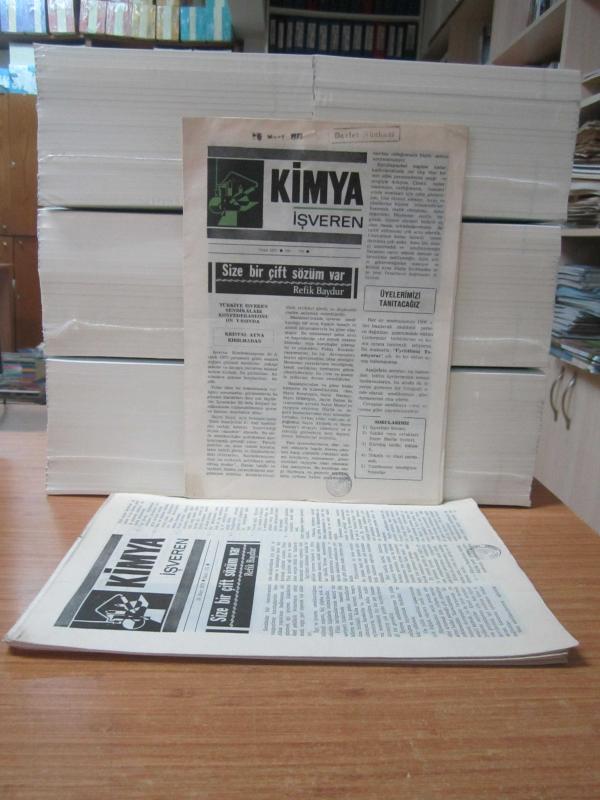 Kimya İşveren - 1973'den 1974'e Kadar Yayınlanmış 11 Farklı Sayı TAKIM (Mevcut Sayılar Açıklamada) - Türkiye Kimya Sanayii İşverenleri Sendikası