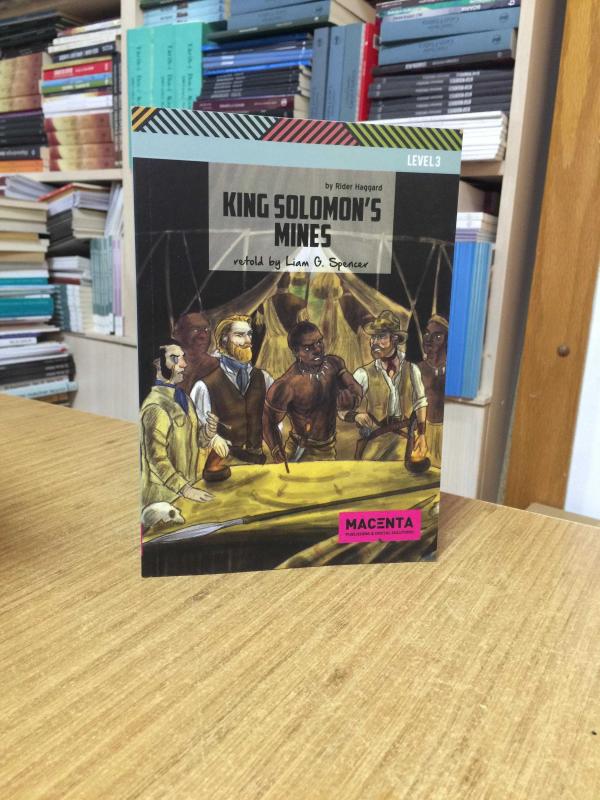 King Solomon's Mines by Rider Haggard (Level 3 Reading) MACENTA Buckingham ELT
