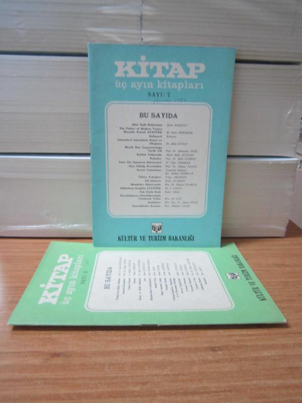 Kitap Üç Ayın Kitapları - 1982 Yılı 2 Sayı TAKIM (7.Sayı ve 9.Sayı)