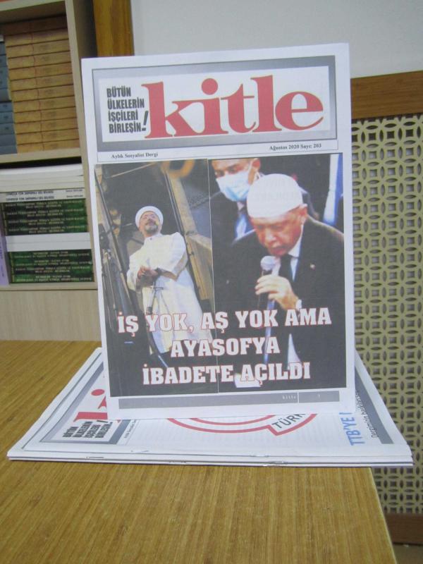 KİTLE Aylık Sosyalist Dergi - 2020 Yılı 4 Sayı TAKIM (Sayılar: 203-204-205-206)