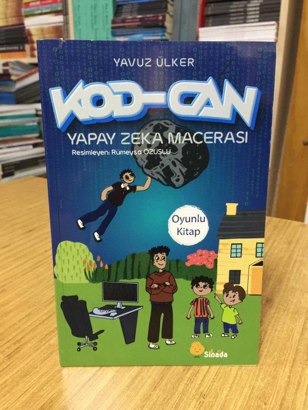 Kod-Can Yapay Zeka Macerası (Yaz Sil Oyunlu Kitap)