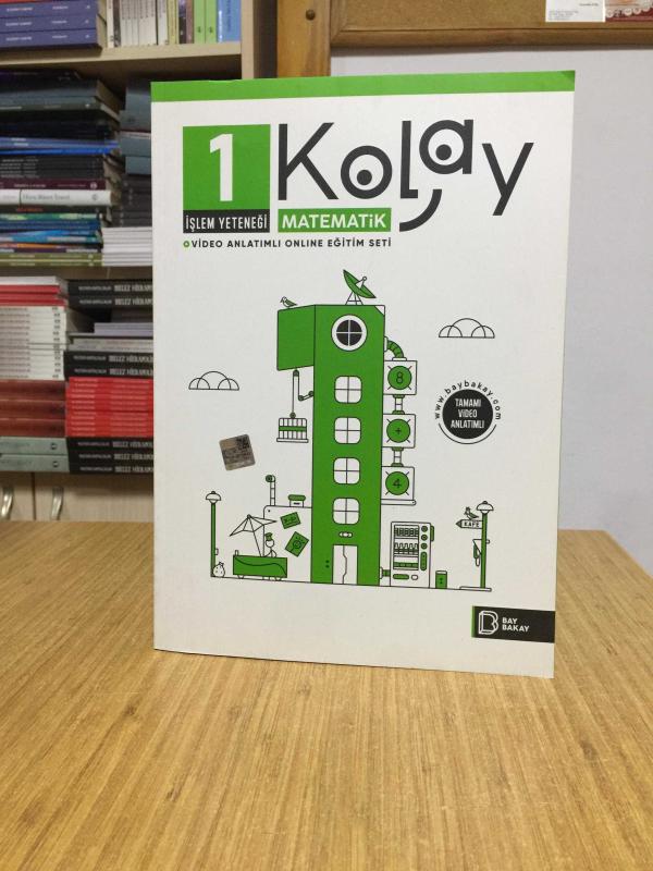 Kolay Matematik 1 İşlem Yeteneği Bay Bakay Yayınları