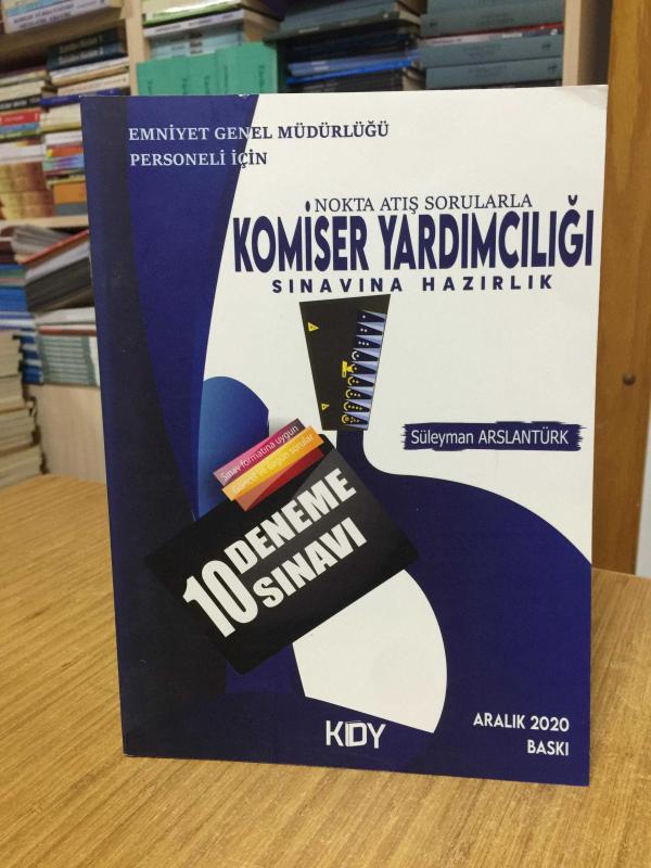 KOMİSER YARDIMCILIĞI Sınavına Hazırılık Nokta Atış Sorularla MEVZUAT SORU BANKASI Emniyet Genel Müdürlüğü Personeli için (Aralık 2020 Baskısı)