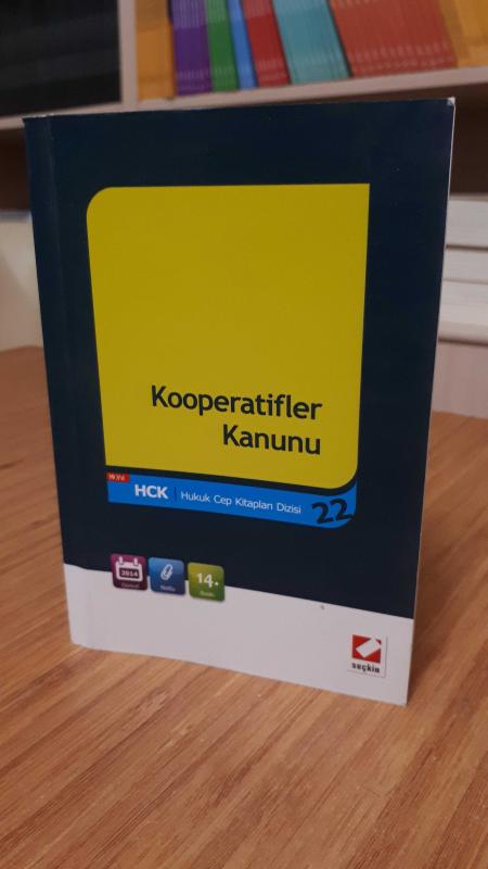 Kooperatifler Kanunu (Hukuk Cep Kitapları Dizisi 22)