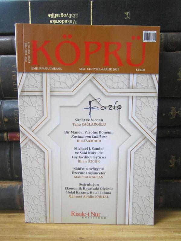 Köprü İlme İrfana Ümrana - Sayı 144 - Eylül-Aralık 2019