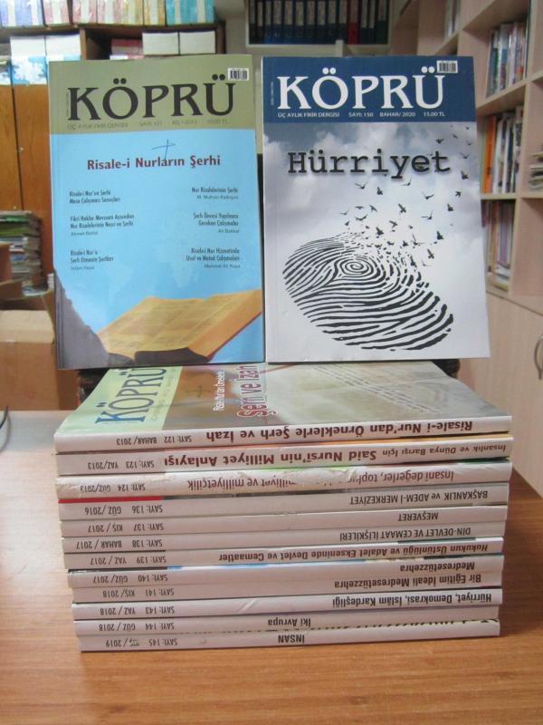 Köprü Üç Aylık Fikir Dergisi - 2013'ten 2020'ye Kadar Yayınlanmış 14 Farklı Sayı Mevcut (Sayılar Açıklamada)