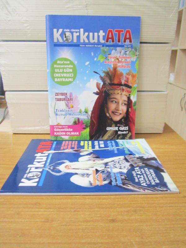 KORKUT ATA Yörük-Türkmen Türk Kültürü Dergisi - İLK 2 SAYI TAKIM