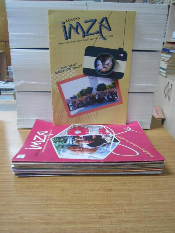 KOSOVA İMZA Dergisi - 2018-2020 Yılları Arası 18 Farklı Sayı TAKIM (Sayılar: 58-59-60-61-62-63-64-65-66-67-68-69-70-71-72-73-76-77)