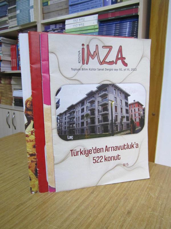 KOSOVA İMZA Dergisi - 2022 Yılı 4 Sayı TAKIM (Sayılar: 92-93-96-99)