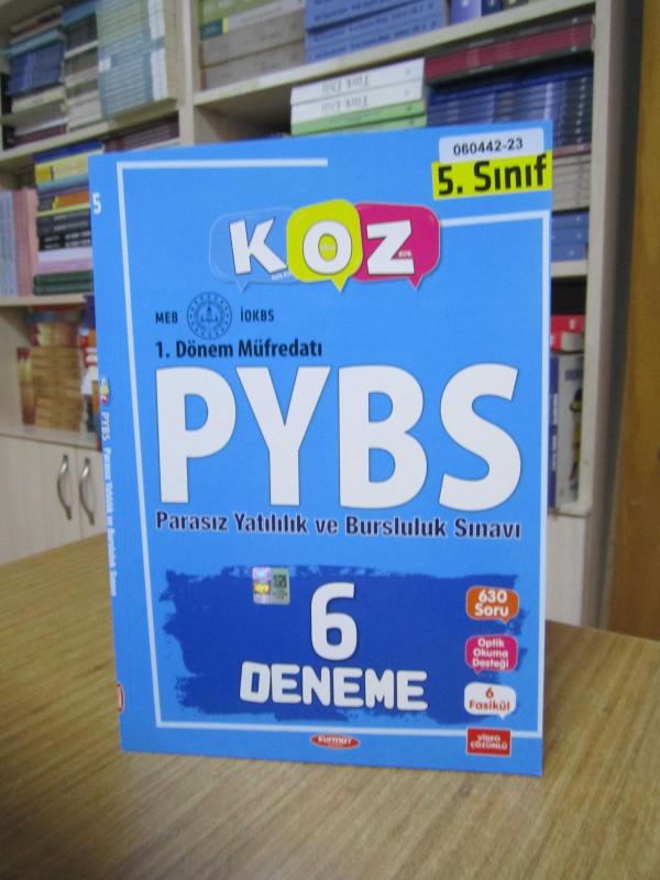 KOZ PYBS Parasız Yatılılık ve Bursluluk Sınavı 6 Deneme / Kurmay Yayınevi