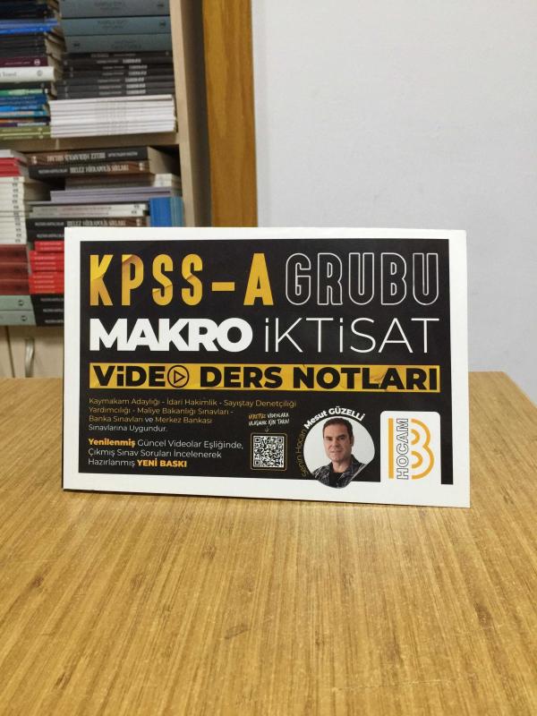 KPSS A Makro İktisat Video Ders Notları Benim Hocam Yayınları