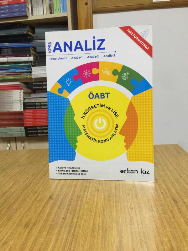 KPSS ANALİZ ÖABT İlköğretim ve Lise MATEMATİK Konu Anlatım (2022 Formatında)