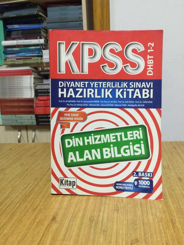 KPSS DHBT 1-2 Diyanet Yeterlik Sınavı Din Hizmetleri Alan Bilgisi Sınavı Hazırlık Kitabı [2.Baskı]