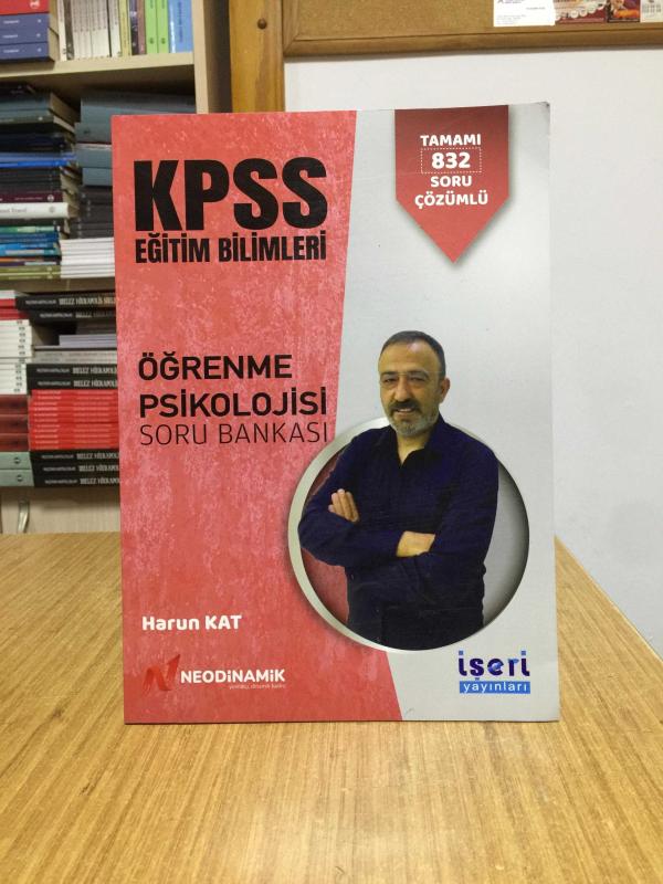 KPSS Eğitim Bilimleri Öğrenme Psikolojisi Soru Bankası İşeri Yayınları