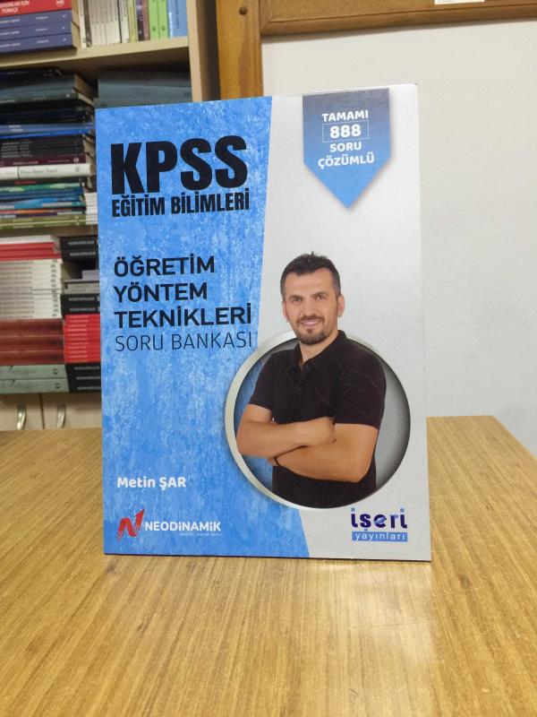 KPSS Eğitim Bilimleri Öğretim Yöntem Teknikleri Soru Bankası İşeri Yayınları