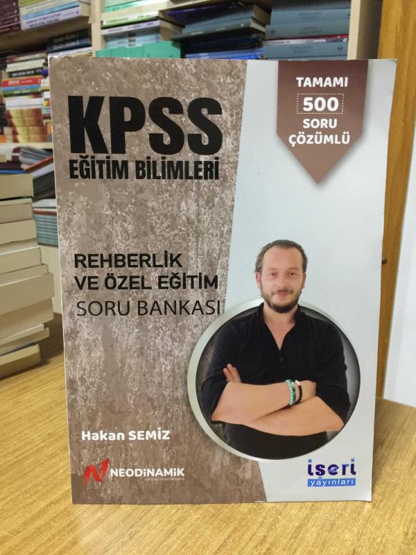 KPSS Eğitim Bilimleri Rehberlik ve Özel Eğitim Soru Bankası İşeri Yayınları