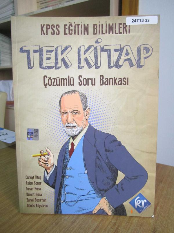 KPSS Eğitim Bilimleri TEK KİTAP Tamamı Çözümlü Soru Bankası / KR Akademi Yayınları