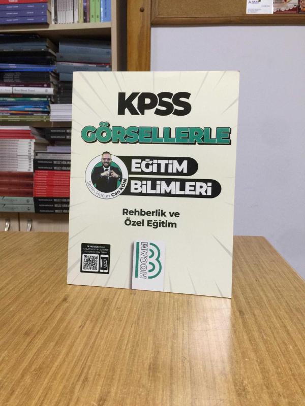 KPSS Görsellerle Eğitim Bilimleri Rehberlik ve Özel Eğitim Benim Hocam Yayınları