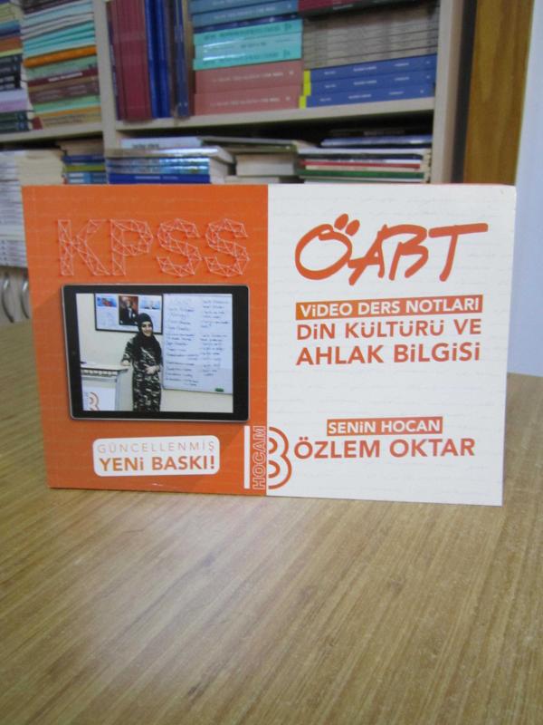 KPSS ÖABT Din Kültürü ve Ahlak Bilgisi Video Ders Notları Benim Hocam Yayınları