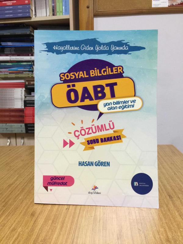 KPSS ÖABT Sosyal Bilgiler Yan Bilimler ve Alan Eğitimi Çözümlü Soru Bankası Dizgi Kitap