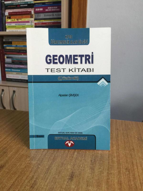 Kpss Öğretmenlik Alan Bilgisi Geometri Test Kitabı (Çözümlü) - Alpaslan Şimşek