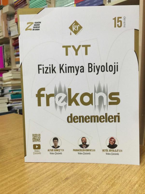 KR Akademi TYT Fizik Kimya Biyoloji FKB 15 li Frekans Denemeleri