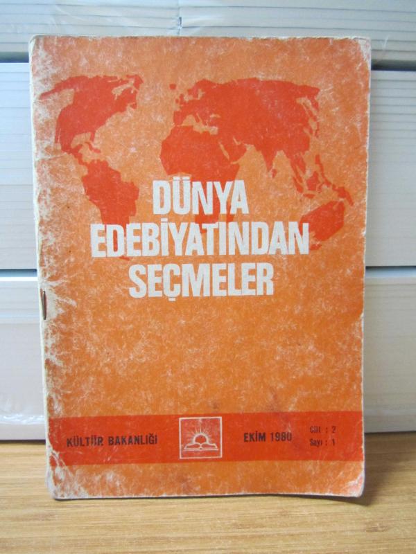 Kültür Bakanlığı Dünya Edebiyatından Seçmeler - Cilt 2 Sayı 1 - Ekim 1980