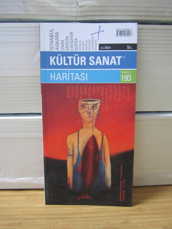 Kültür Sanat Haritası - Ekim 2014 Sayı 193 - TAKSAV Toplumsal Araştırmalar Kültür ve Sanat İçin Vakıf