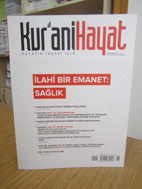 KURANİ HAYAT Dergisi - Sayı 75 - Ocak Şubat 2021