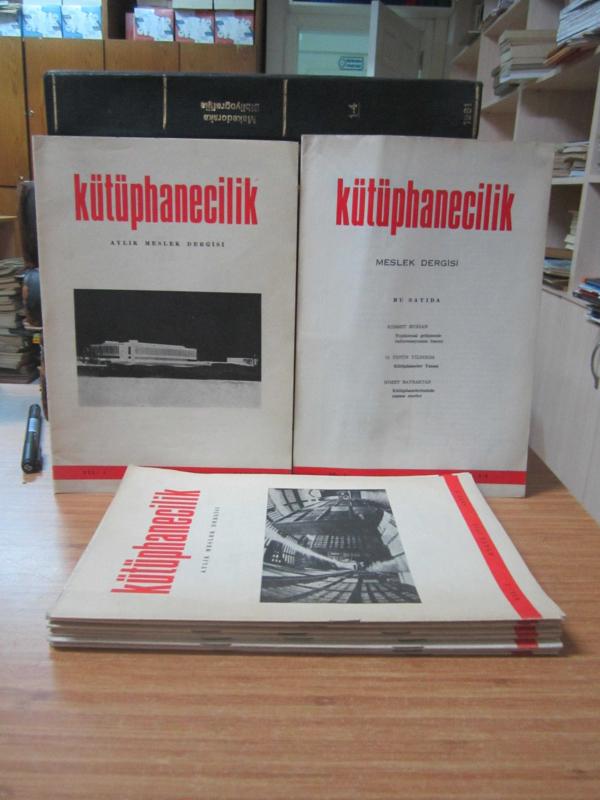 Kütüphanecilik Dergisi - 1972-1973 Yayınlanmış 14 Farklı Sayı Mevcut (Sayılar Açıklamada)