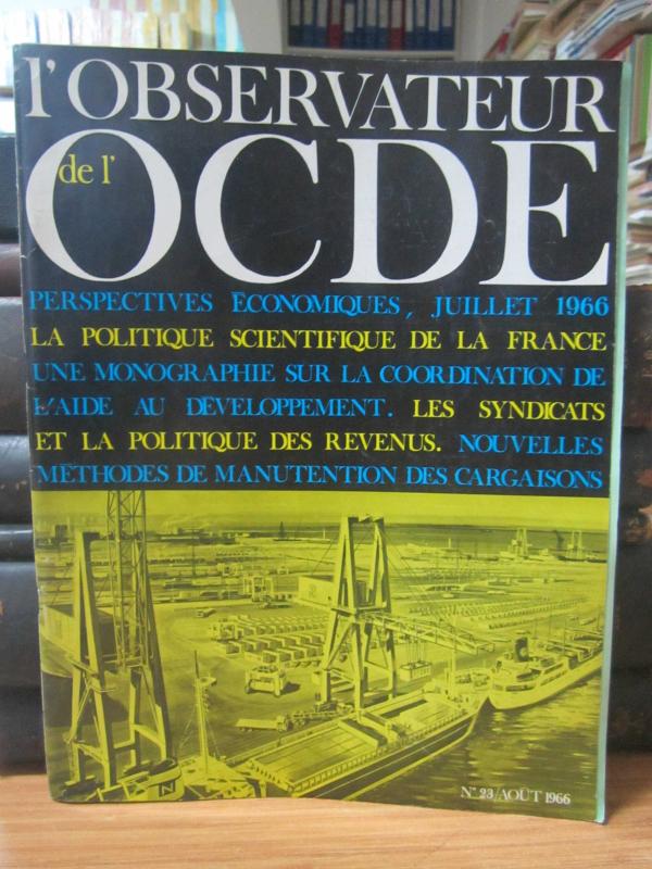 L'Observateur de l'OCDE - No 23 - Aout 1966