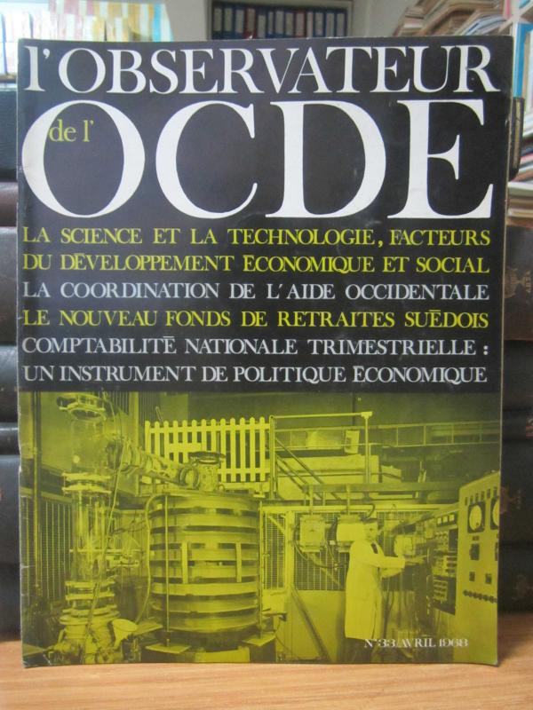 L'Observateur de l'OCDE - No 33 - Avril 1968
