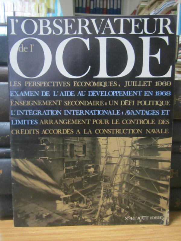 L'Observateur de l'OCDE - No 41 - Aout 1969