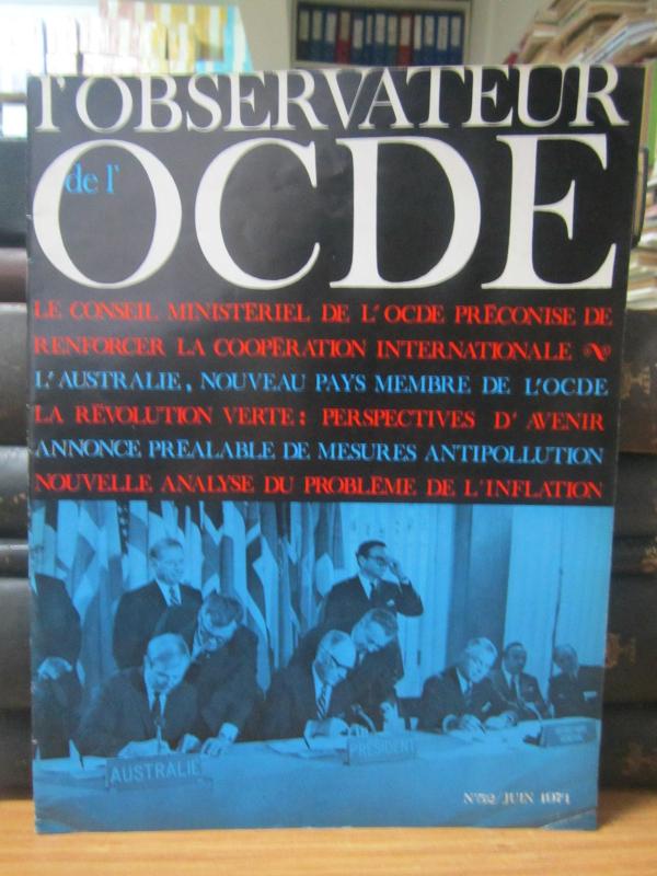 L'Observateur de l'OCDE - No 52 - Juin 1971