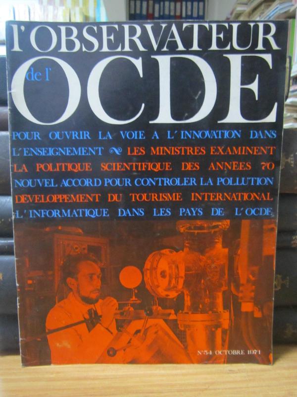 L'Observateur de l'OCDE - No 54 - Octobre 1971