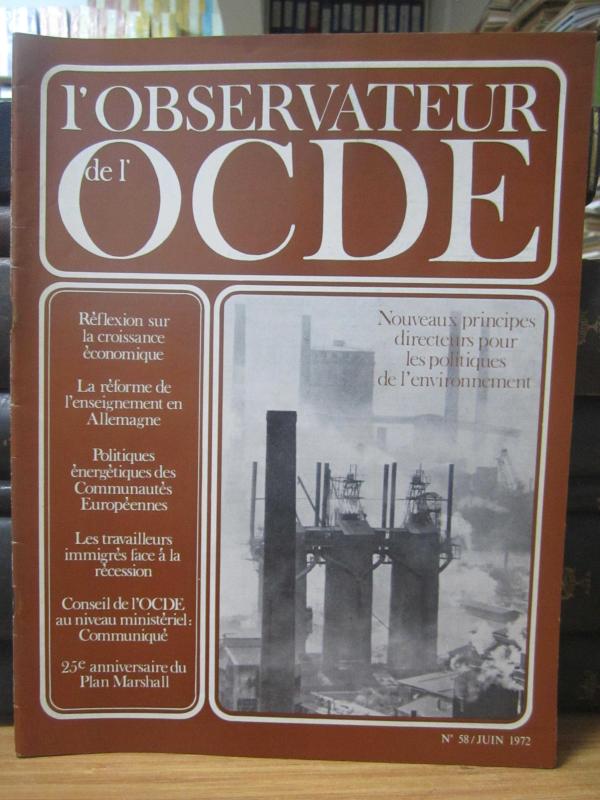 L'Observateur de l'OCDE - No 58 - Juin 1972