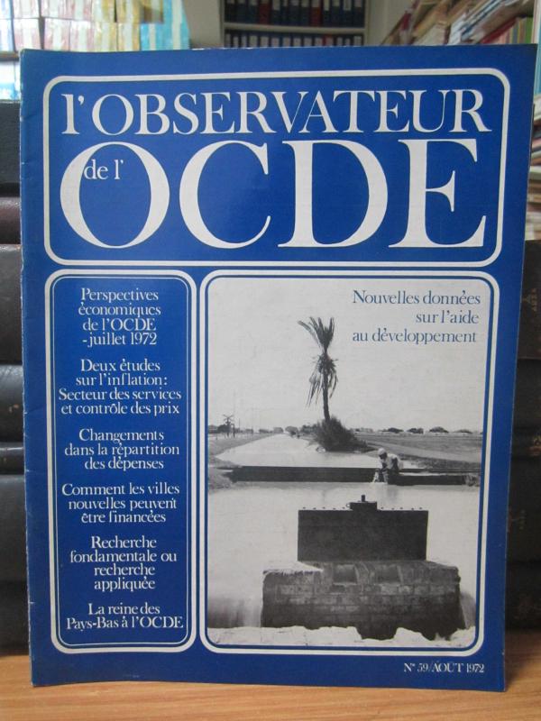 L'Observateur de l'OCDE - No 59 - Aout 1972