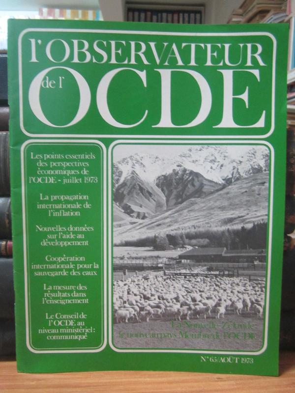L'Observateur de l'OCDE - No 65 - Aout 1973