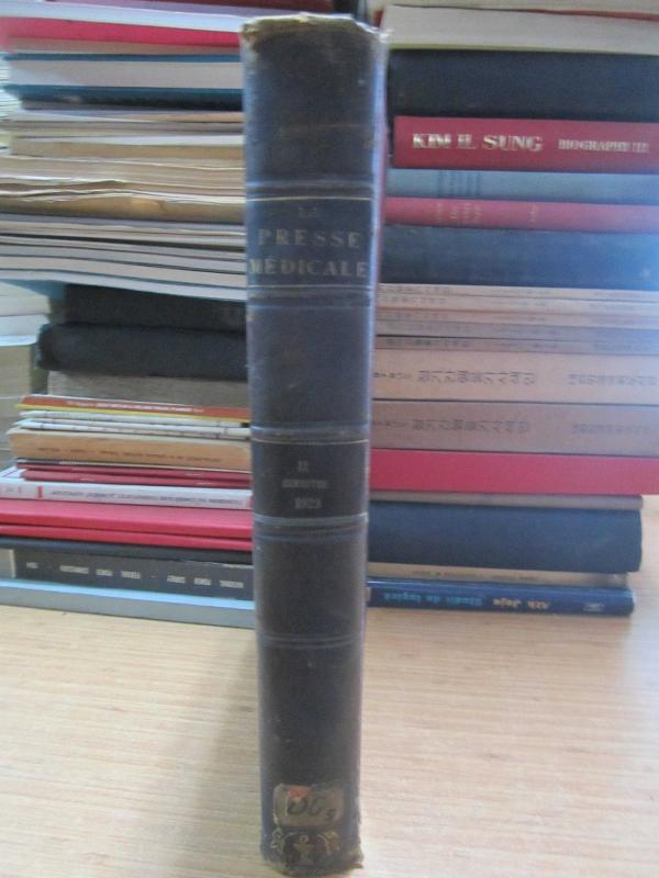 La Presse Medicale - Supplement au No 104 - 28 Decembre 1928